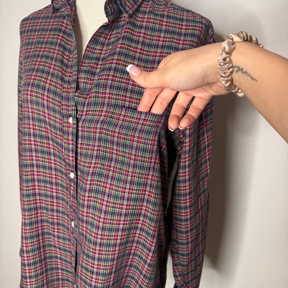 Grayson Plaid Button Down Shirt - image 2